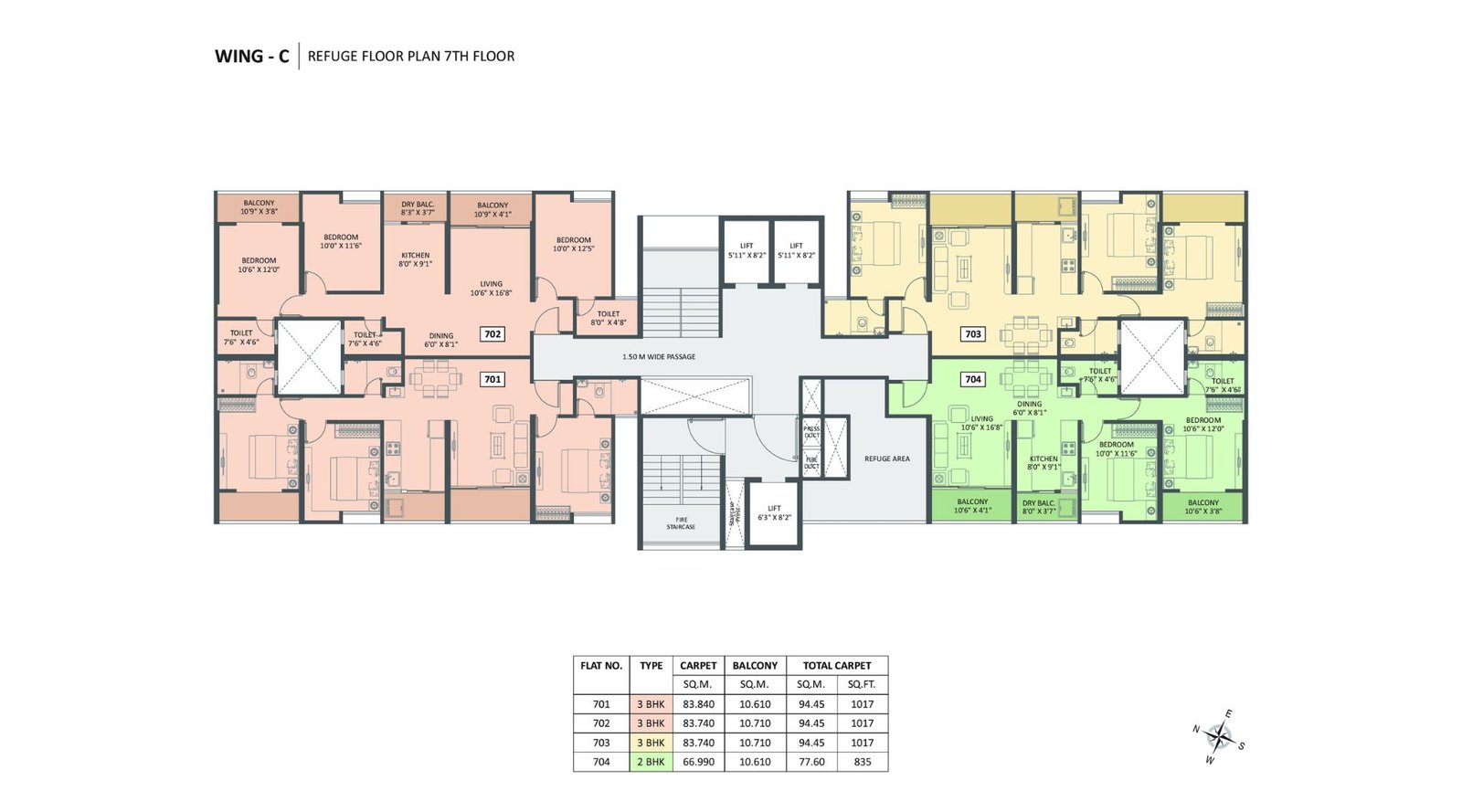 Basil-Fab-11-Typical-Floor-Plan-C-Wing-7th Floor-Refuge-Floor